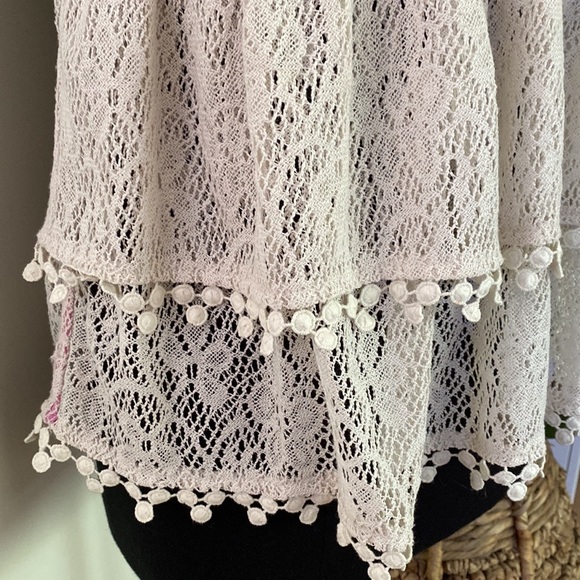 Free People Crochet Tiered Top - Picture 5 of 7